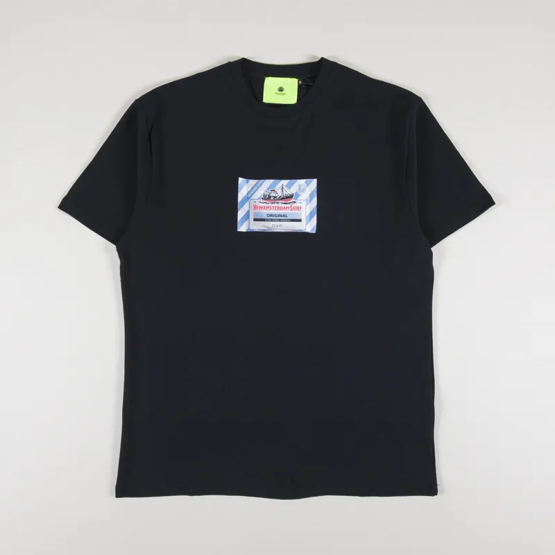New Amsterdam Surf Association Pastille T Shirt Black