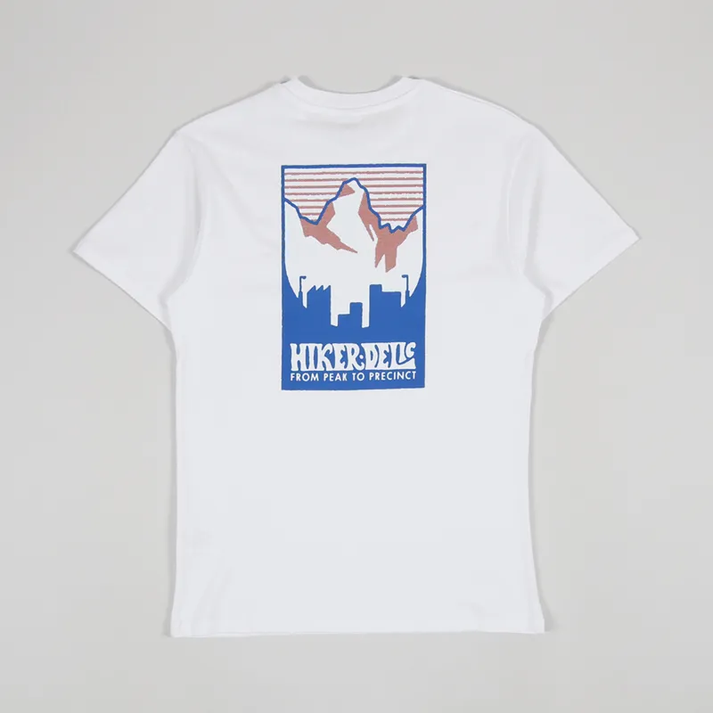 Hikerdelic Patch Logo T Shirt White Multi