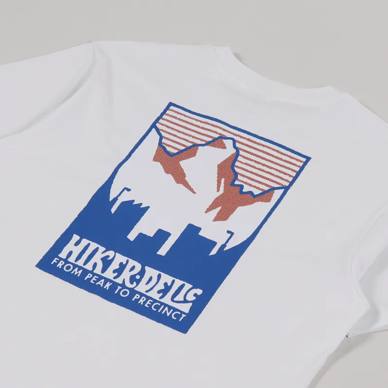 Hikerdelic Patch Logo T Shirt White Multi-2