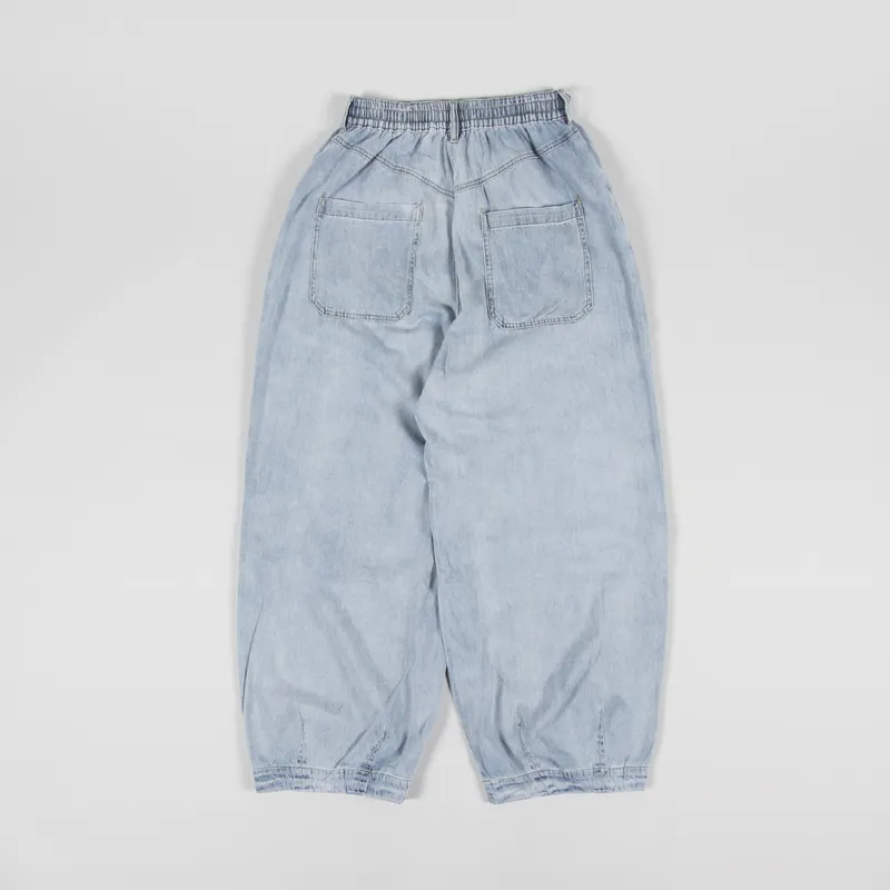 L.F.Markey Womens Denim Pavel Trousers Sky Blue Pants