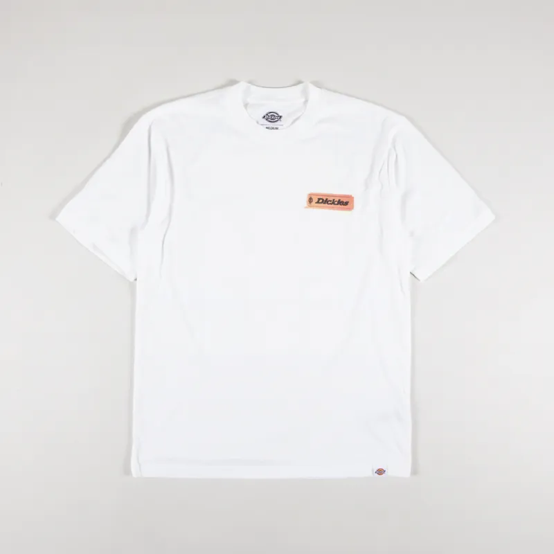 Dickies Paxico T Shirt White-1