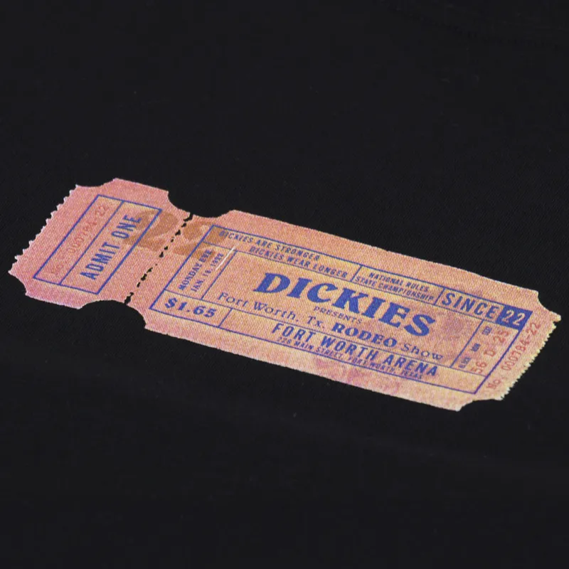 Dickies Paxico T Shirt Black-2