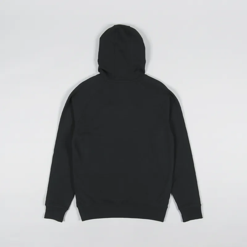 Penfield P Bear Chest Badge Hoodie Black-1