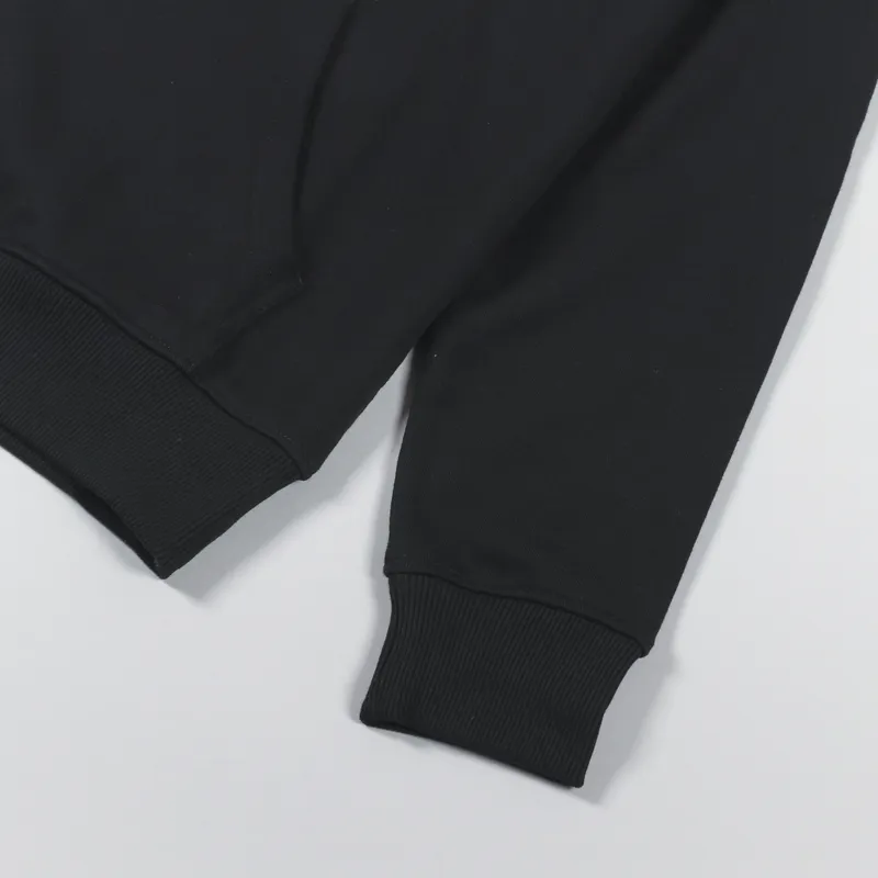 Penfield P Bear Chest Badge Hoodie Black-5