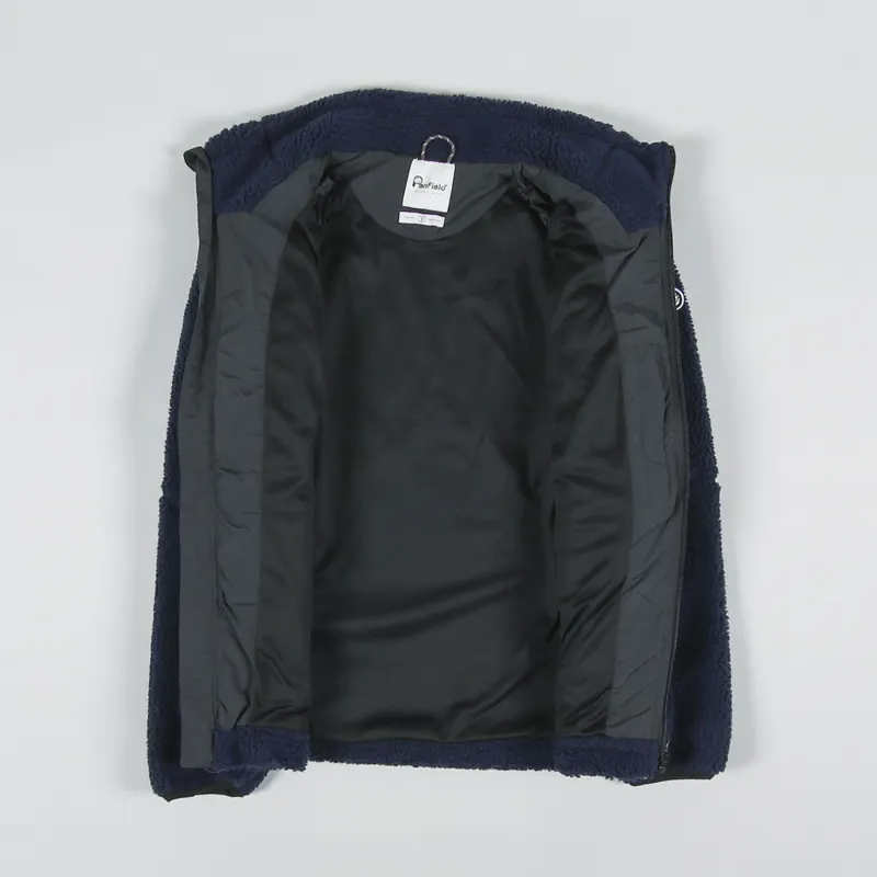 Penfield P Bear Borg Angled Pocket Jacket Navy-1