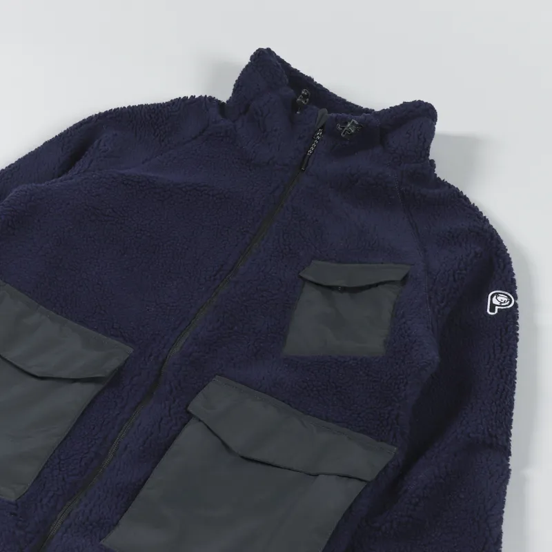Penfield P Bear Borg Angled Pocket Jacket Navy-3