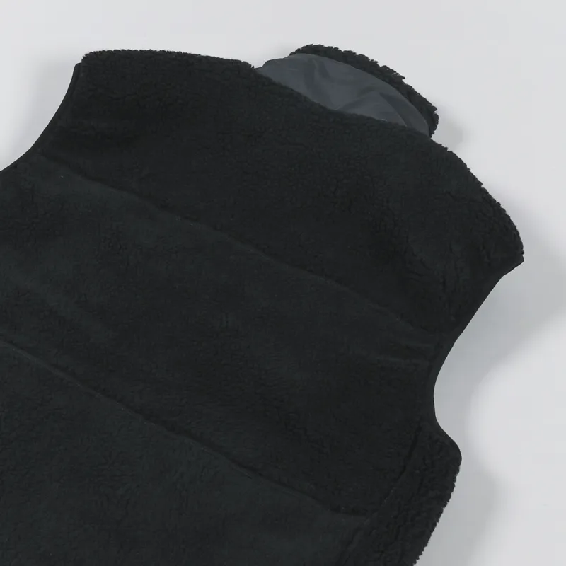 Penfield P Bear Outdoor Borg Gilet Black-4