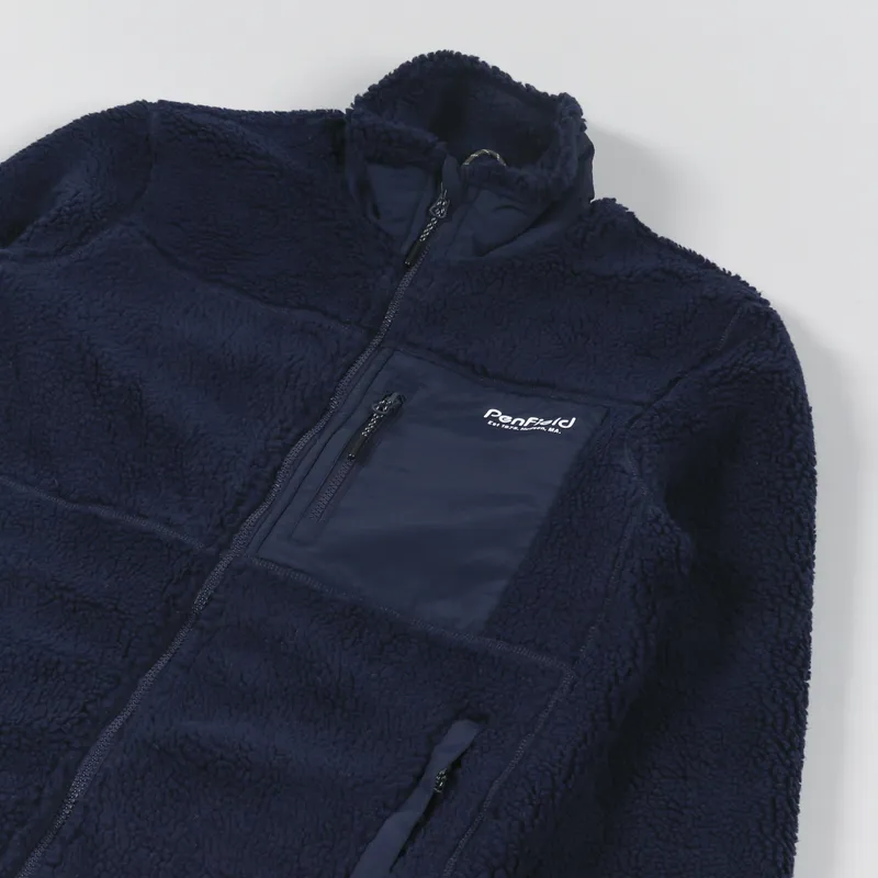 Penfield P Bear Outdoor Borg Jacket Navy-3