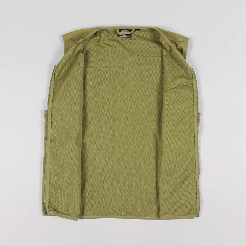Dickies Pacific Vest Green Moss-1
