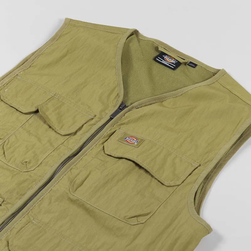 Dickies Pacific Vest Green Moss-3