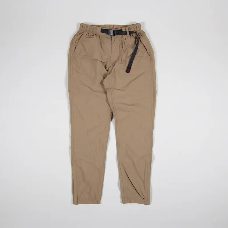 Gramicci Mens Packable Climbing Track Pants Chino Brown