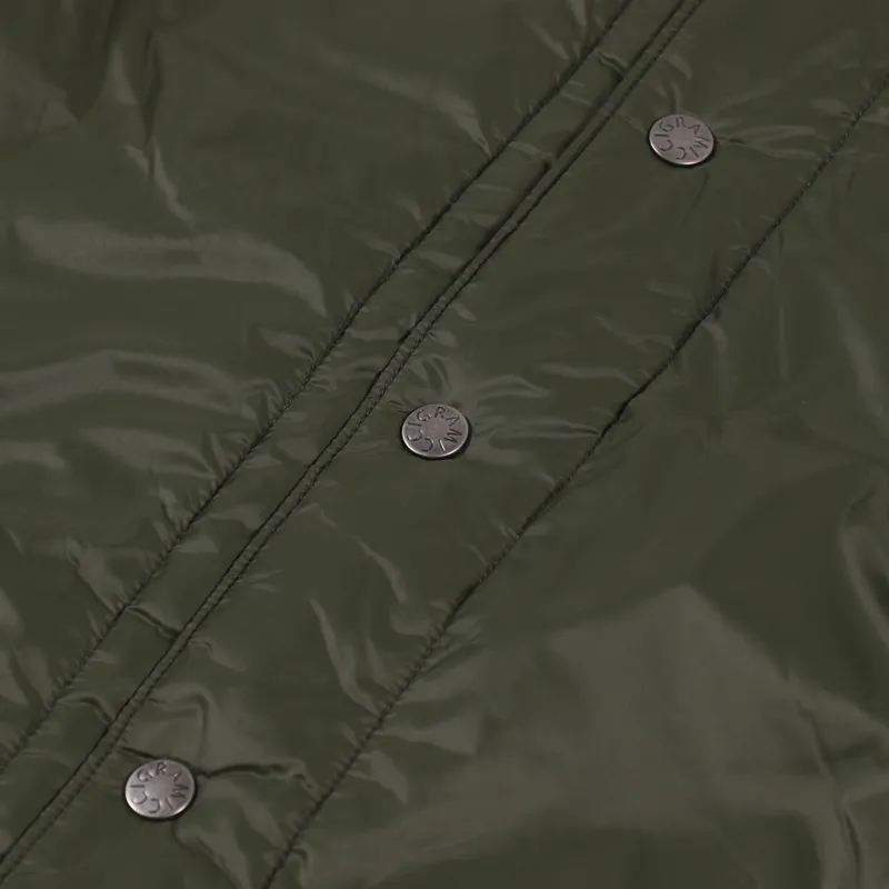 Gramicci Padding Coaches Jacket Olive-8