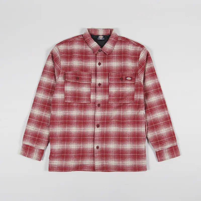 Dickies Pedro Bay Shacket Biking Red