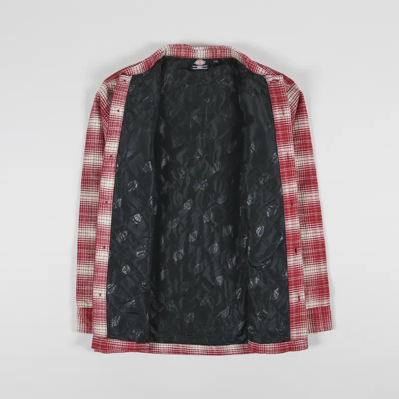 Dickies Pedro Bay Shacket Biking Red-1