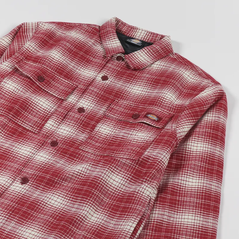 Dickies Pedro Bay Shacket Biking Red-3