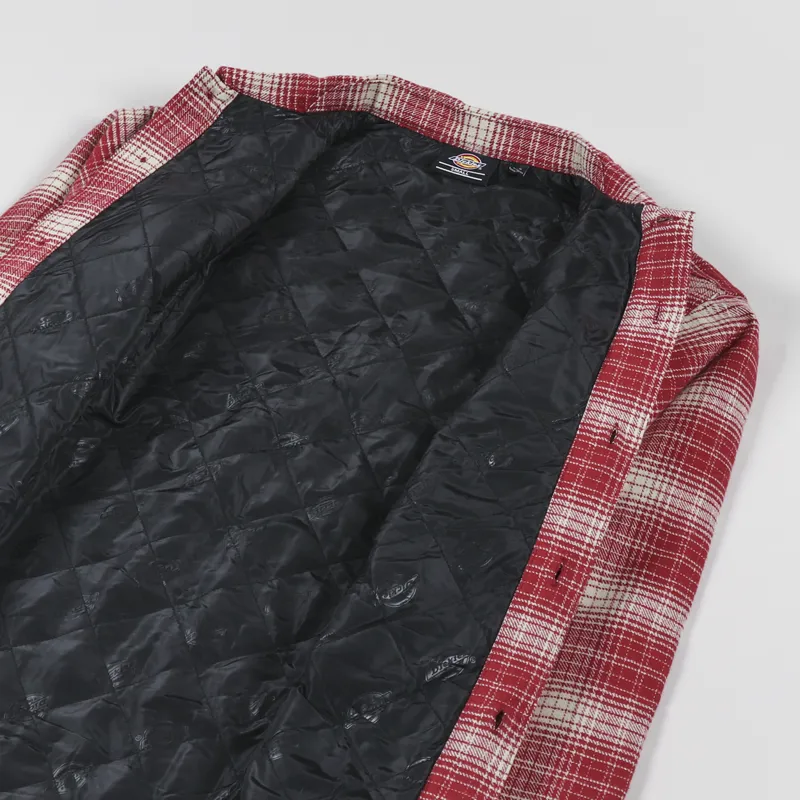 Dickies Pedro Bay Shacket Biking Red-4