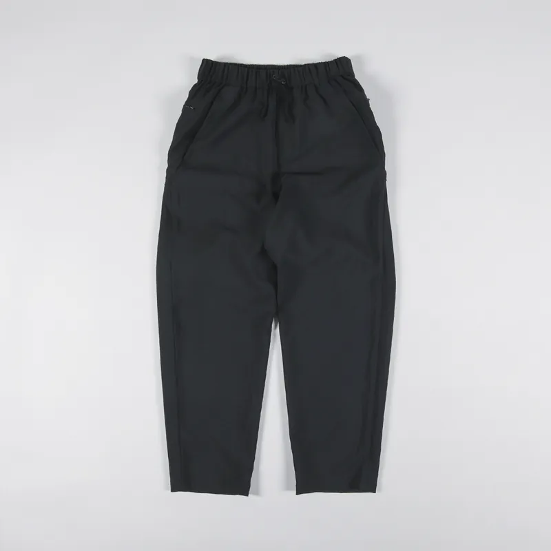 Snow Peak Womens Pe Light Poplin Pants Black-1