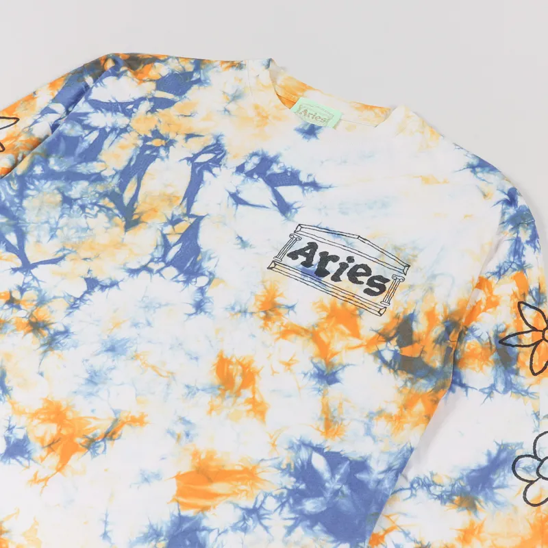 Aries Peace and Love Long Sleeve T Shirt Multi-3