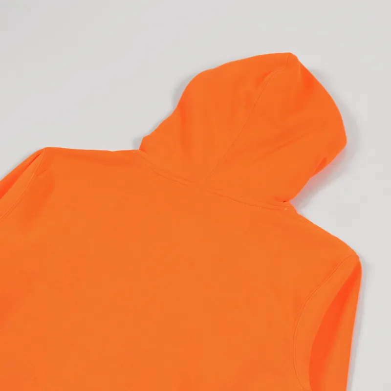 Lifes A Beach Peace Man Hoodie Orange-3