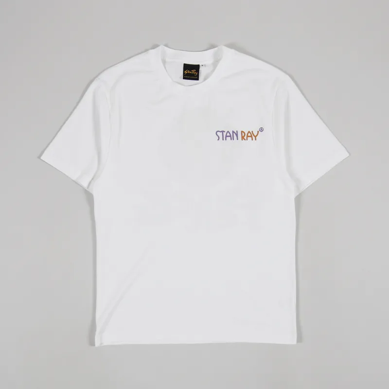 Stan Ray Peace T Shirt White-1