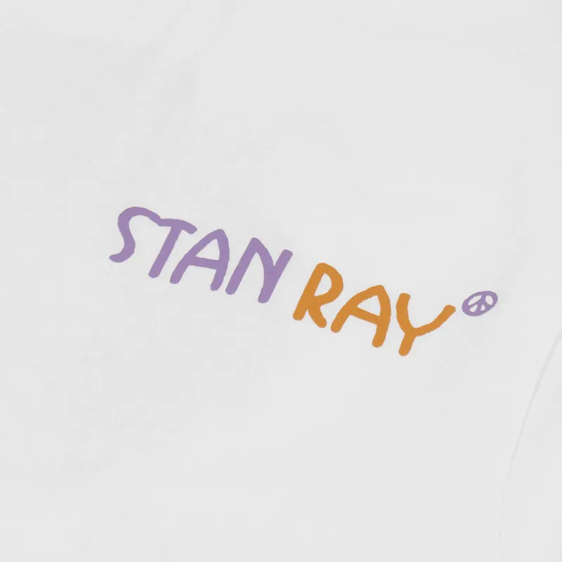 Stan Ray Peace T Shirt White-5