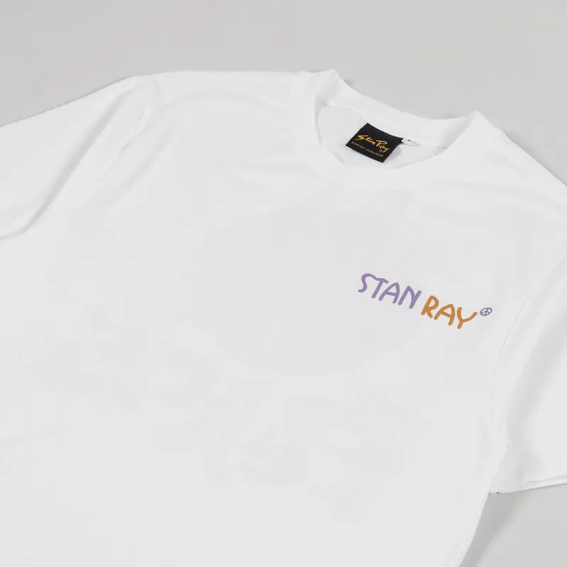 Stan Ray Peace T Shirt White-3