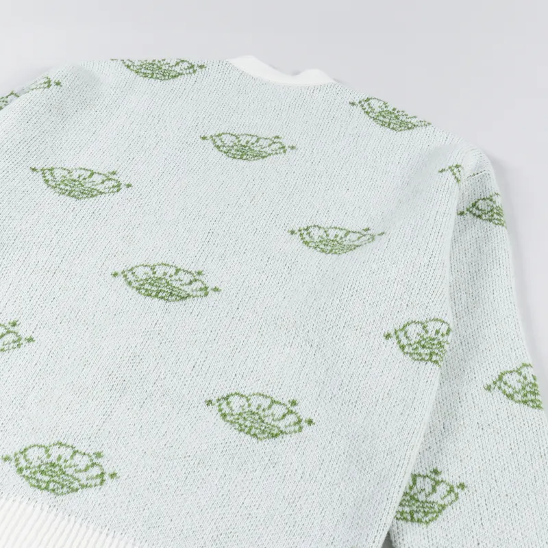 Palmes Tennis Society Pearl Knitted Cardigan Off White-5