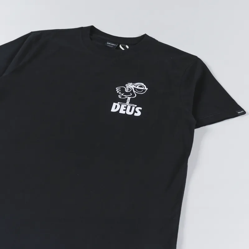 Deus Ex Machina Pegasus T Shirt Black-3