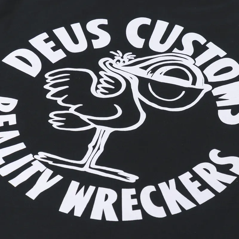 Deus Ex Machina Pegasus T Shirt Black-4