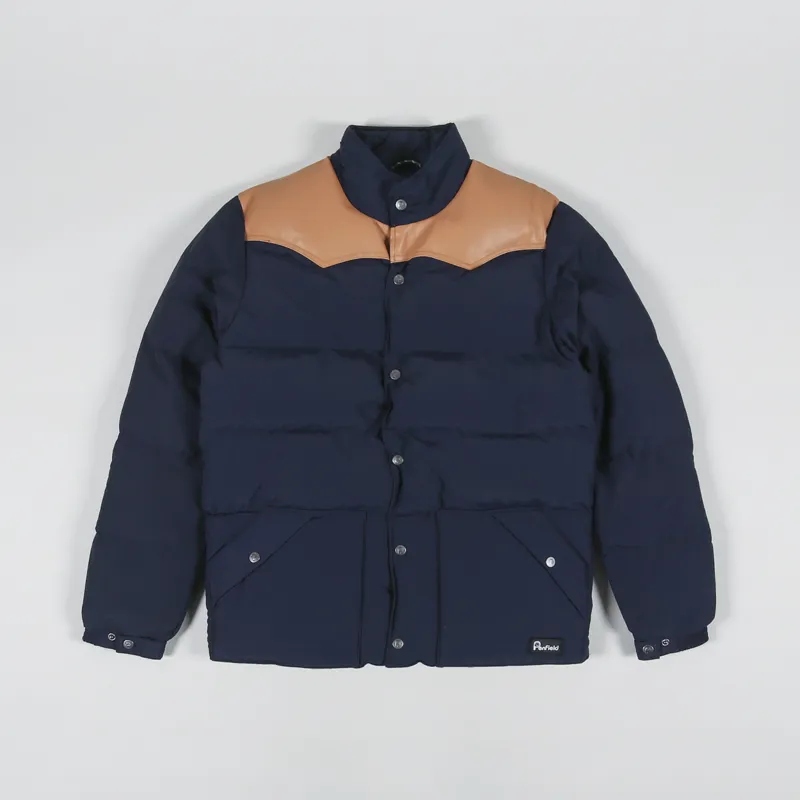 Penfield Mens Insulated Winter Pellam Jacket Navy Blazer Blue