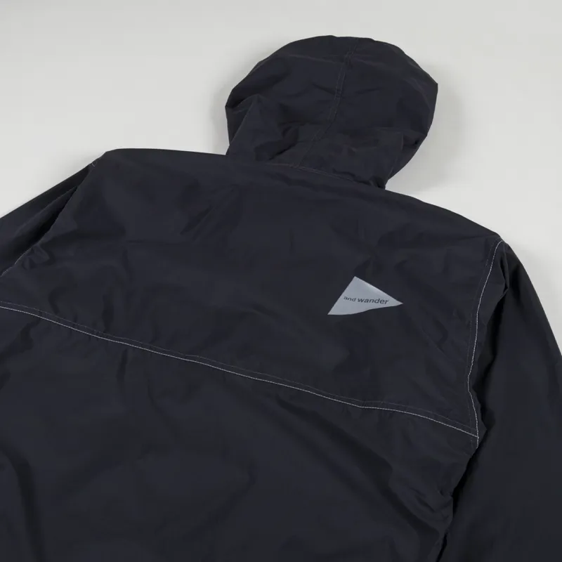 And Wander Pertex Wind Jacket Black-5