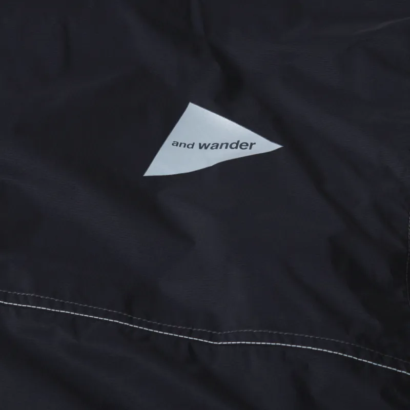 And Wander Pertex Wind Jacket Black-9