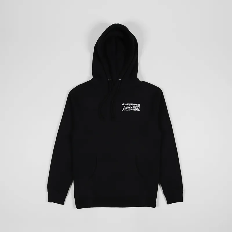 Quartersnacks Pest Control Hoodie Black-1