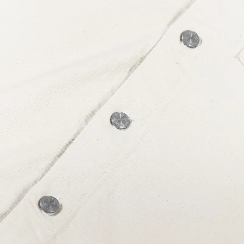 NN07 Peter Cotton Overshirt Ecru-5