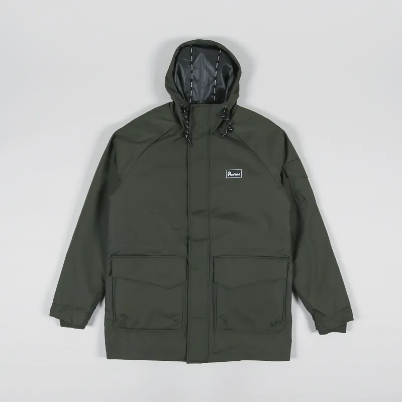 Penfield Mens 3 In 1 Reverse Badge Fishtail Parka Forest Night