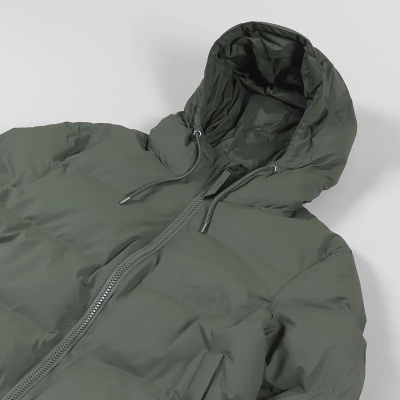 Rains Puffer Jacket Olive-3