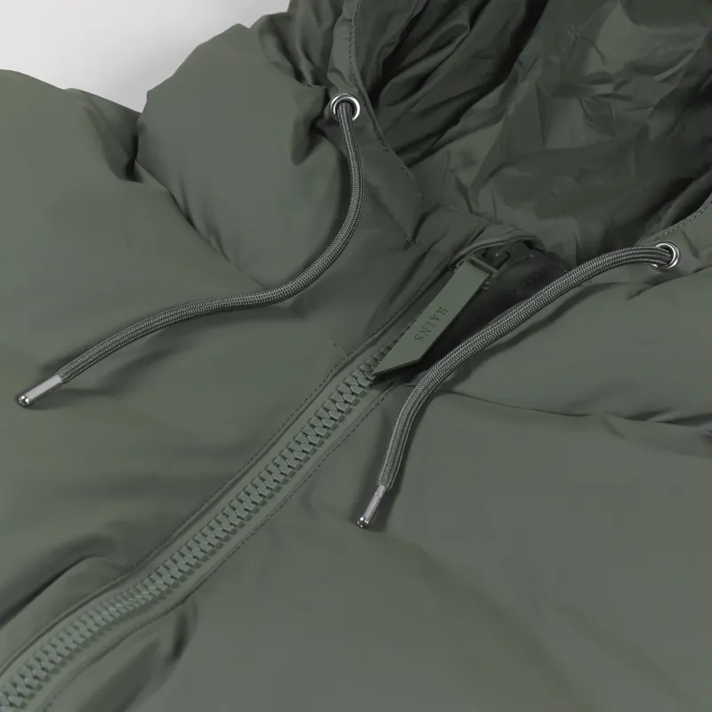 Rains Puffer Jacket Olive-8