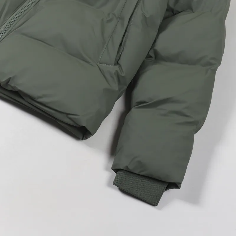 Rains Puffer Jacket Olive-10