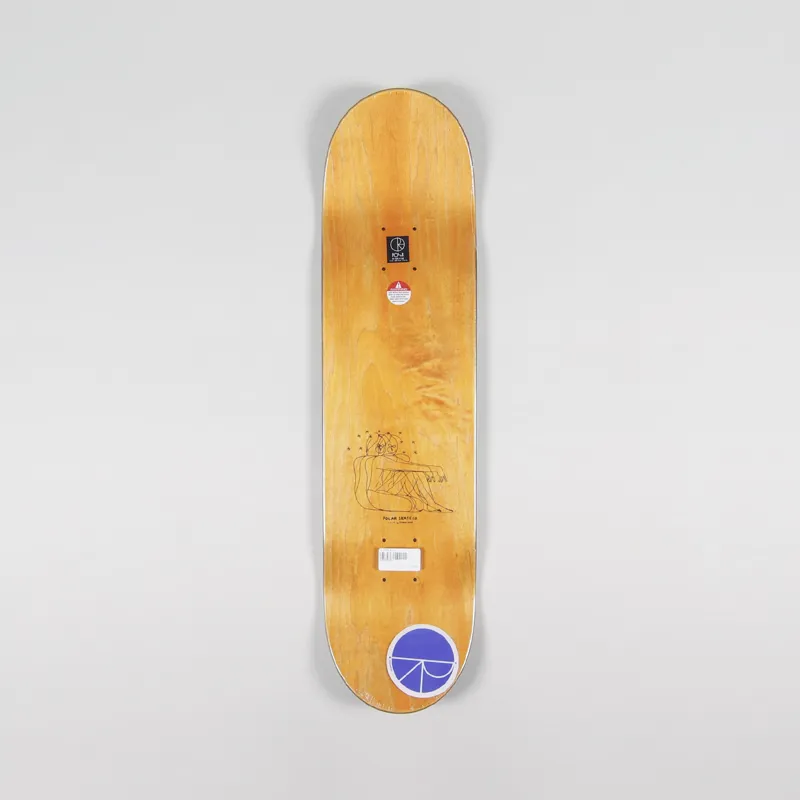 Polar Skate Co. Paul Grund Rider Deck 8.125 Inch-1