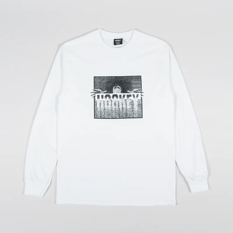 Hockey Phantom Long Sleeve T Shirt White