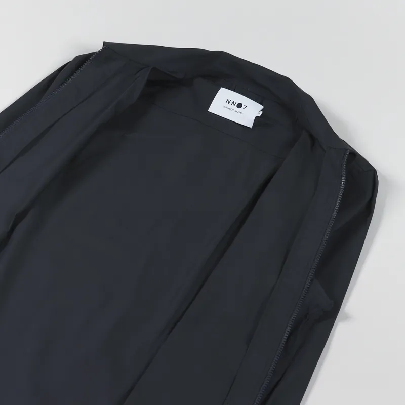 NN07 Philip Zip Shirt Navy Blue-4