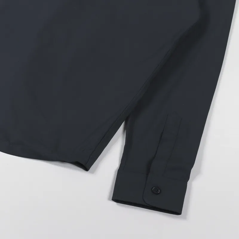 NN07 Philip Zip Shirt Navy Blue-8