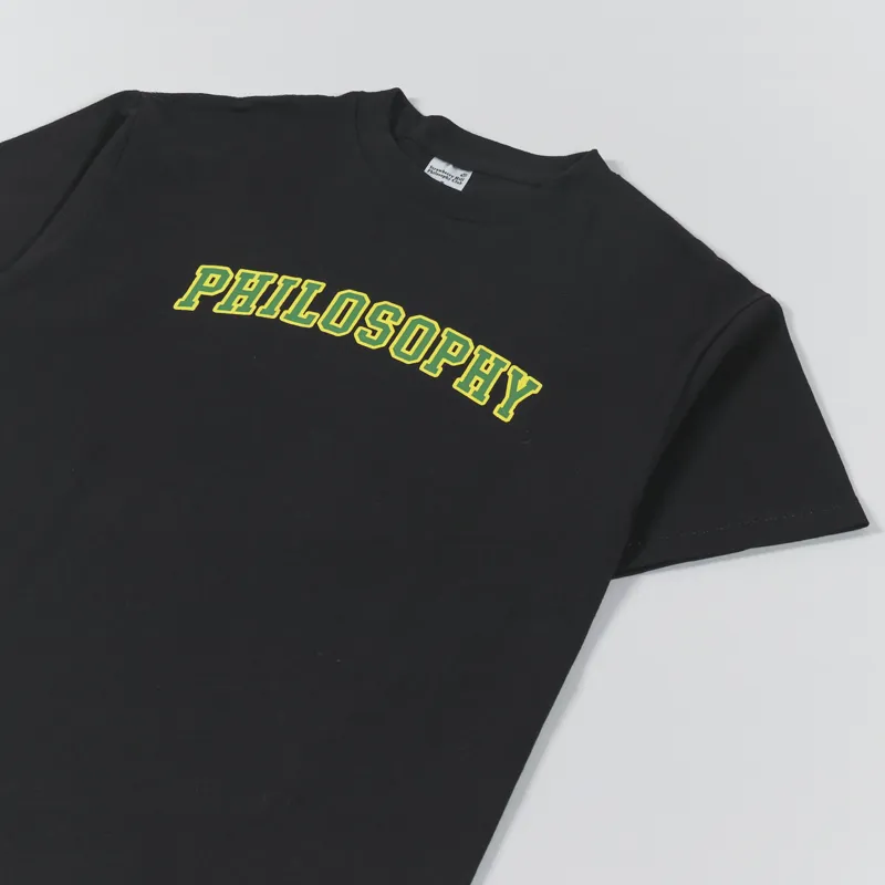 Strawberry Hill Philosophy T Shirt Black-2