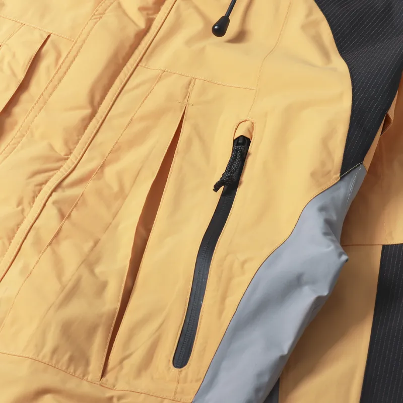 The North Face Phlego 2L DryVent Waterproof Jacket Chamois Orange-9