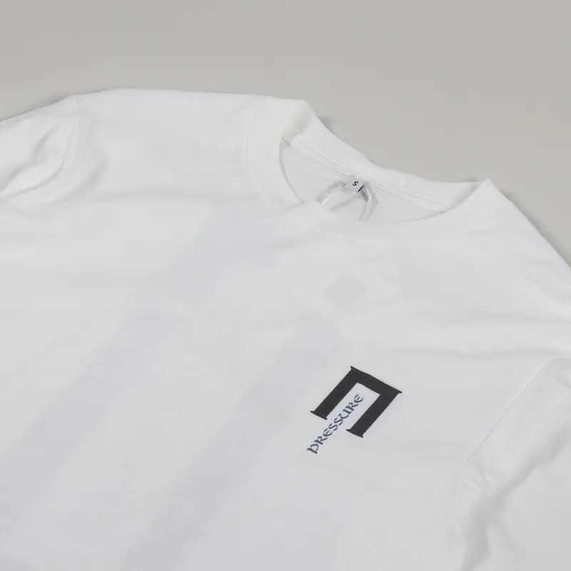 Pressure Pi Long Sleeve T Shirt White-3