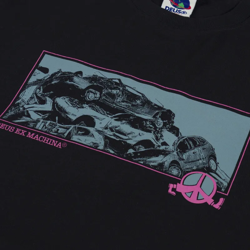 Deus Ex Machina Piece Of Scrap Long Sleeve T Shirt Black-6