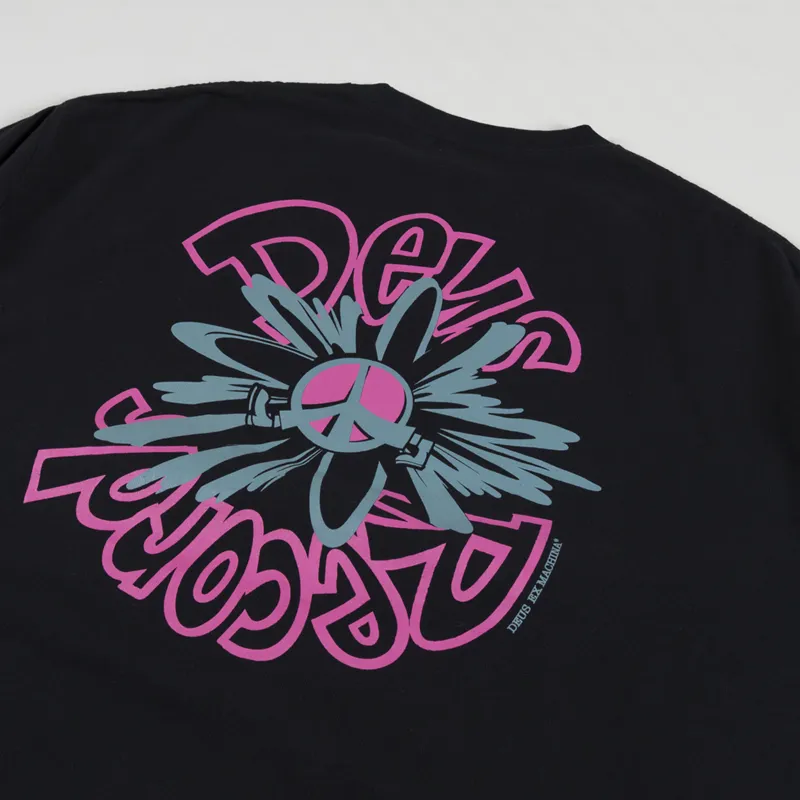 Deus Ex Machina Piece Of Scrap Long Sleeve T Shirt Black-2