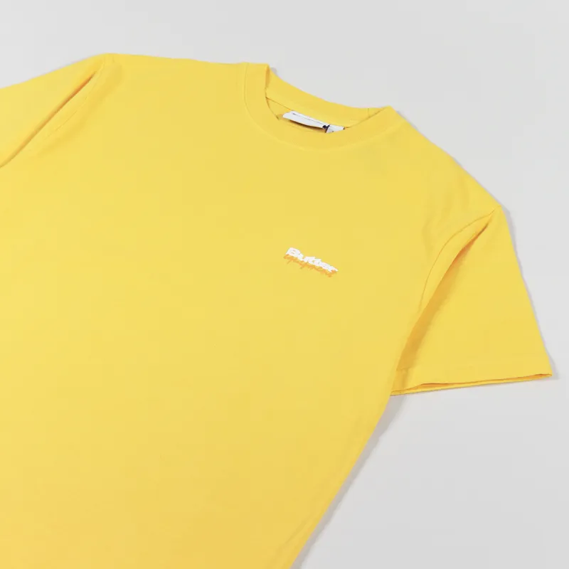 Butter Goods Equipment Pigment Dye T Shirt Yolk-2