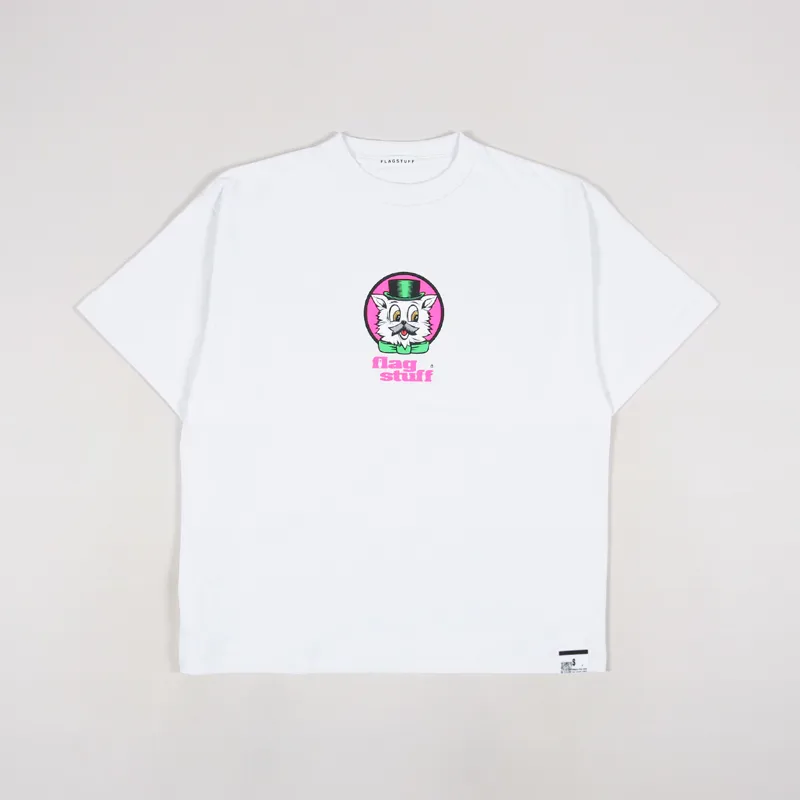 Flagstuff Pikey T Shirt White