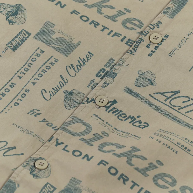 Dickies Pillager Shirt Khaki-3